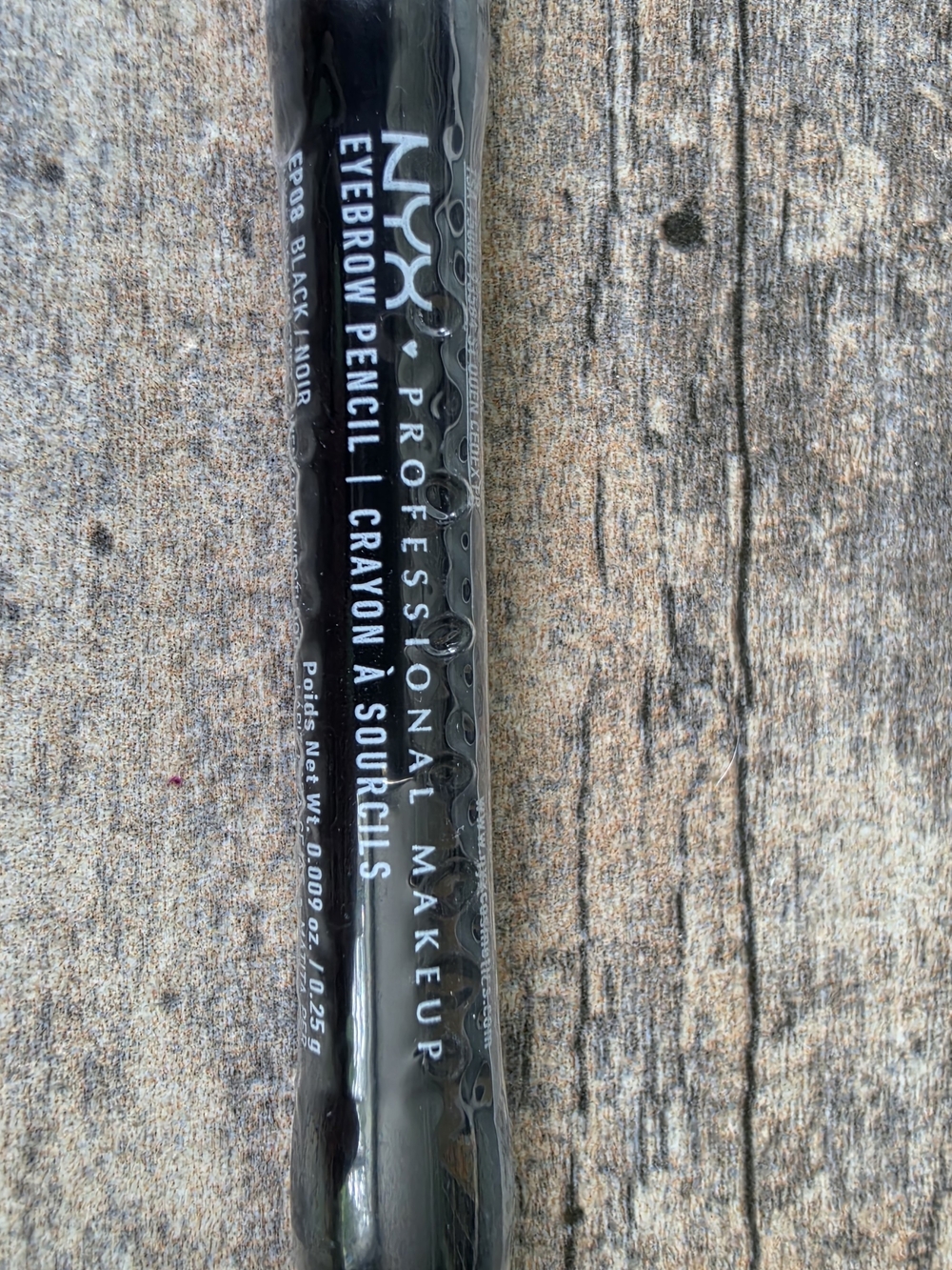 NYX Professional Makeup Eyebrow Pencil - Black